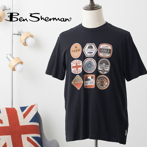 Ben Sherman �x���V���[�}�� T�V���c ���� �u���b�N �r�A�}�b�g �v�����g �I�[�K�j�b�N�R�b�g�� ���M�����[�t�B�b�g �N���[�l�b�N ���j�Z�b�N�X �C�M���X �M�t�g �g���b�h �����Y