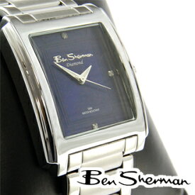 ベンシャーマン Ben Sherman ブルー フェイス 腕時計 メンズ ステンレス スティール ベルト ウォッチ アナログ腕時計 UKモッズ r315 ギフト トラッド