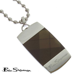 �x���V���[�}�� Ben Sherman �u���b�N �A�[�K�C���`�F�b�N �l�b�N���X �����Y ���b�Y �t�@�b�V���� �A�[�K�C�� �`�F�b�N �y���_���g ���S �A�N�Z�T���[ �v���[�g �{�[���`�F�[�� �M�t�g BOX BenShe