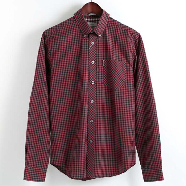 楽天市場 ベンシャーマン Ben Sherman 長袖シャツ ギンガムチェック コア 9色 レギュラーフィット Mod Regular Fit ボタンダウン メンズ ギフト モッズファッション トラッド Clozest モッズメンズレディース