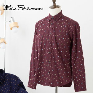 �x���V���[�}�� �����Y �����V���c �X�L���b�^�[�t���[�����v�����g Ben Sherman �I�[�o�W�[�� �}���� ���M�����[�t�B�b�g �R�b�g�� �{�^���_�E�� �j�� �M�t�g �g���b�h