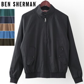 ベンシャーマン メンズ ハリントンジャケット スイングトップ 6色 上着 アウター Ben Sherman スウィングトップ ギフト トラッド
