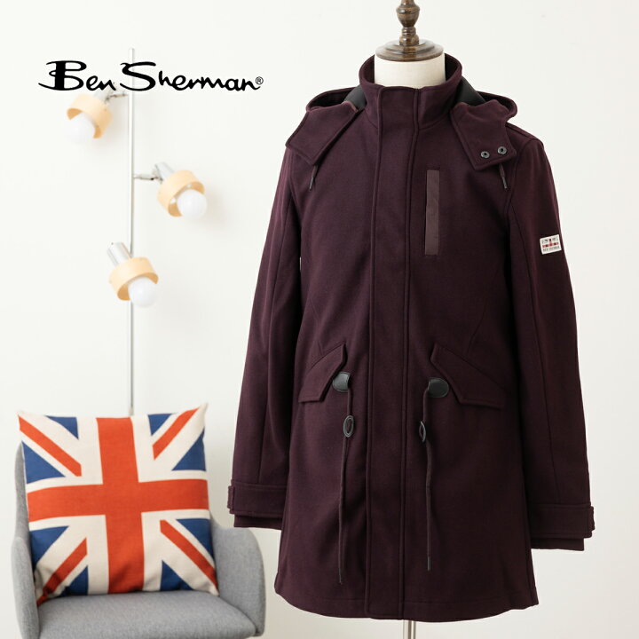楽天市場】ベンシャーマン Ben Sherman モッズコート コート ミディ 