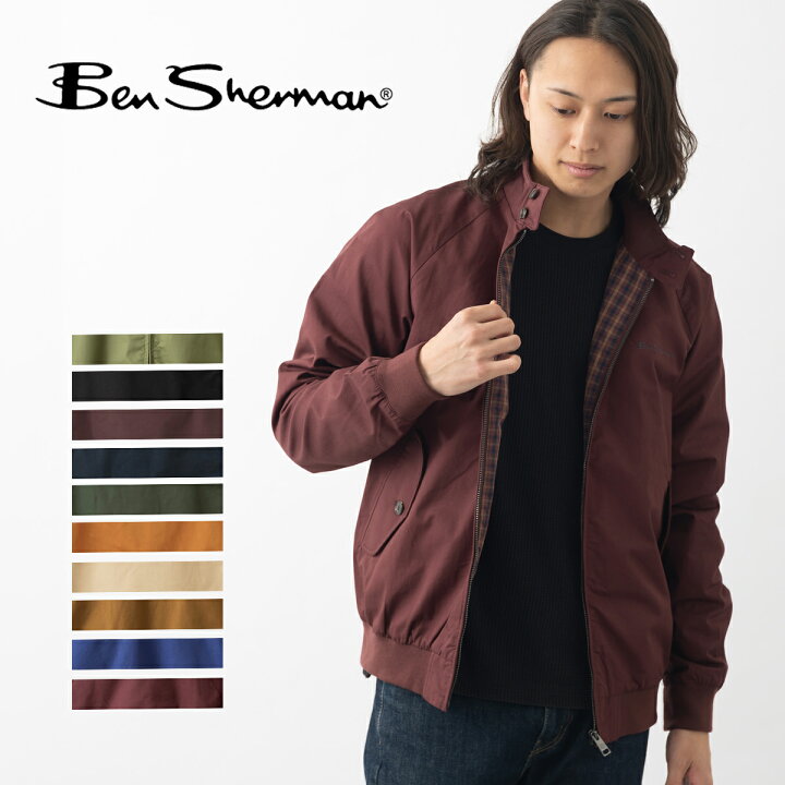 楽天市場】ベンシャーマン Ben Sherman ハリントンジャケット 新色 