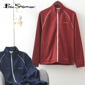 Ben Sherman ベンシャーマン トリコット トラックジャケット ネイビー レッド 2色 スポーツ メンズ プレゼント ギフト