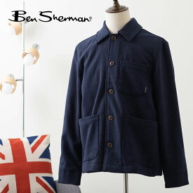 Ben Sherman ベンシャーマン ウールブレンドコアジャケット ミッドナイト ダークネイビー ワークジャケット アウター メンズ プレゼント ギフト