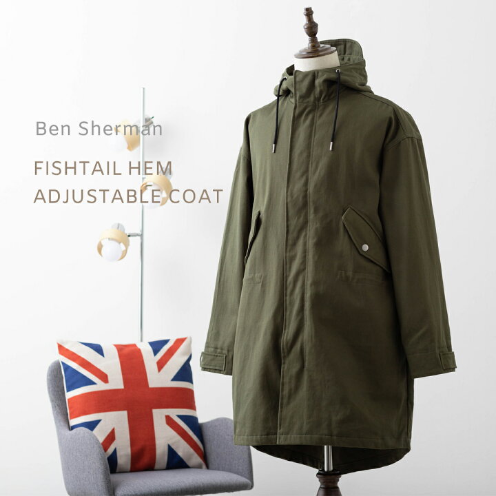 楽天市場】Ben Sherman ベンシャーマン フィッシュテールコート モッズ 
