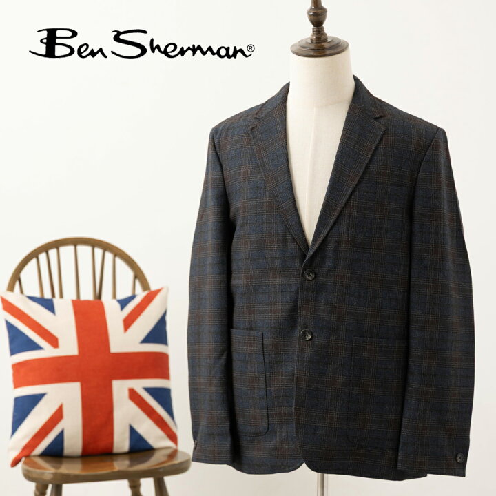 楽天市場】Ben Sherman ベンシャーマン ブレザー チェック柄 