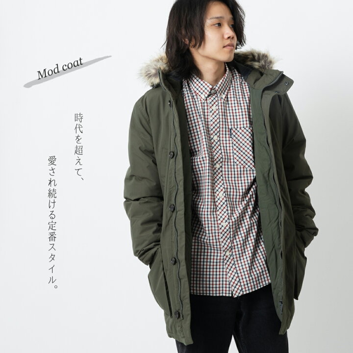 楽天市場】Ben Sherman ベンシャーマン モッズコート キルテッドアーク  