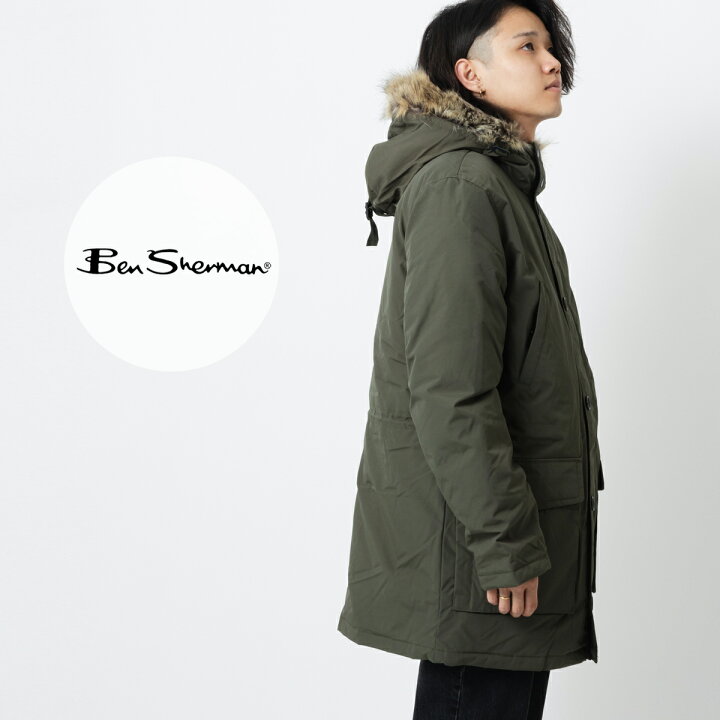 楽天市場】Ben Sherman ベンシャーマン モッズコート キルテッドアーク 