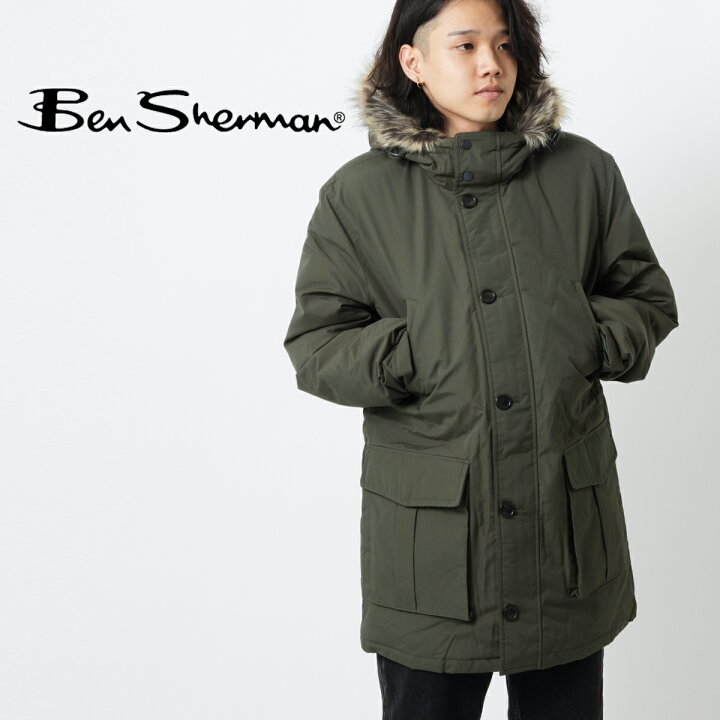 楽天市場】Ben Sherman ベンシャーマン モッズコート キルテッドアーク 