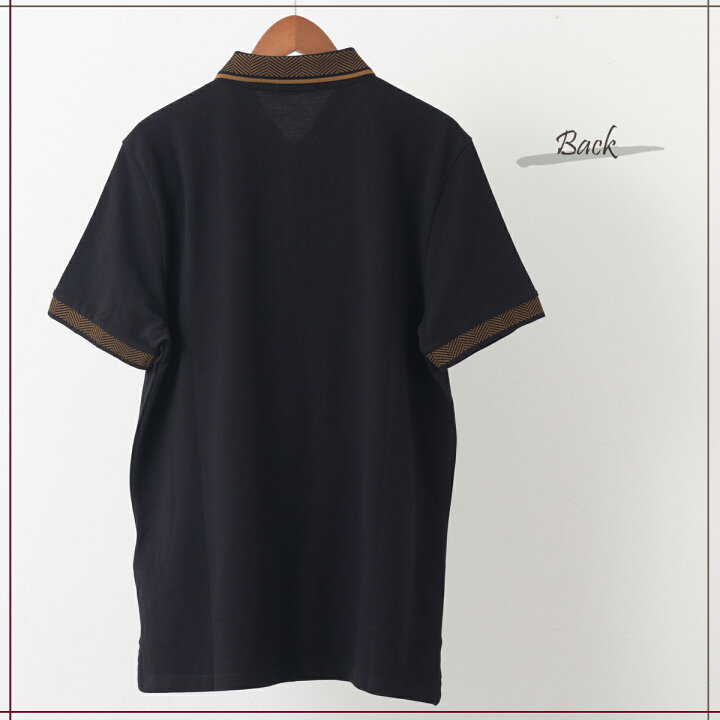 楽天市場】Ben Sherman ベンシャーマン 半袖ポロシャツ ブラック  