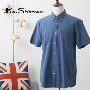 Ben Sherman �x���V���[�}�� �����V���c GOTS�I�[�K�j�b�N�I�b�N�X�t�H�[�h�V���c ���M�����[�t�B�b�g ���n ���r�G���u���[ �I�[�K�j�b�N�R�b�g�� �M�t�g ���b�Y �{�^���_�E�� �g���b�h �����Y