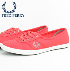 フレッドペリーFredPerryツイルスニーカーレディース【送料無料】2015SS新作シューズ靴女性AUBREYTWILLシューズ無地CoralRoseコーラルローズピンク月桂樹ローレルロゴフレッド・ペリーb6278wc28*23*24