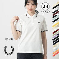 Fred Perry フレッドペリー ポロシャツ G3600 半袖 正規販売店 レディース ティップライン