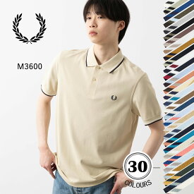 Fred Perry フレッドペリー ポロシャツ M3600 正規販売店 ユニセックス メンズ レディース ティップライン
