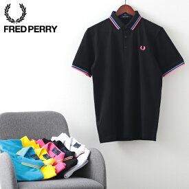 フレッドペリー メンズ ポロシャツ ポロ ティップ ピケ 鹿の子 Fred Perry 6色 ホワイト ブラック 日本製 Made in Japan 正規販売店 ギフト トラッド