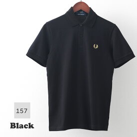 フレッドペリー ポロシャツ ポロ Fred Perry M3 英国製 2024 新色 コットン 5色 ネイビー ブラック ホワイト ブラウン ローレルリース ユニセックス メンズ レディース 正規販売店 トラッド