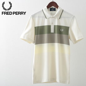 フレッドペリー メンズ ポロシャツ ポロ Fred Perry メッシュ パネル テニス リイシュー エクルー 正規販売店 トラッド