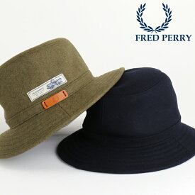 フレッドペリー Fred Perry マニッシュハット 帽子 ハット ウール ヘインズワース HAINSWORTH メルトン 日本製 2色 男女兼用 メンズ レディース ギフト 正規販売店 トラッド