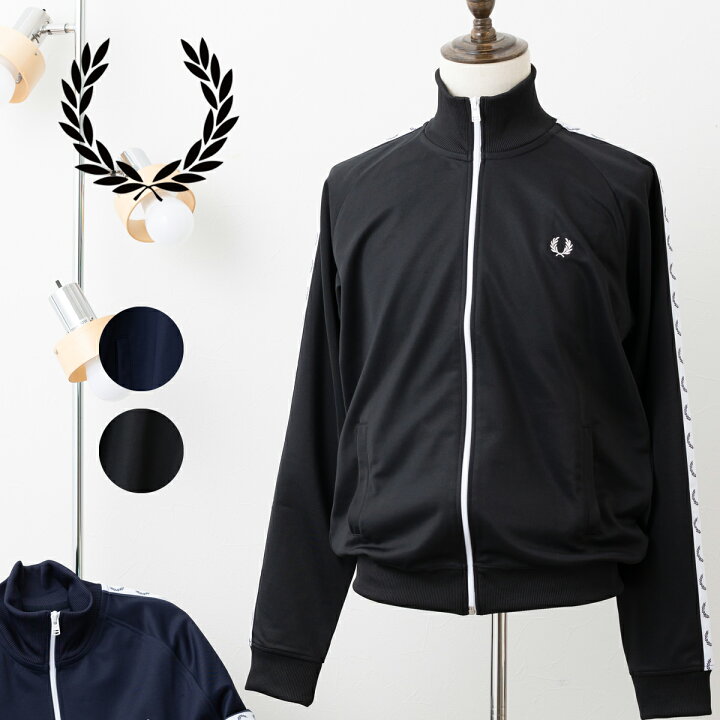 FRED PERRY スイングトップ ブルゾン ローレルロゴ