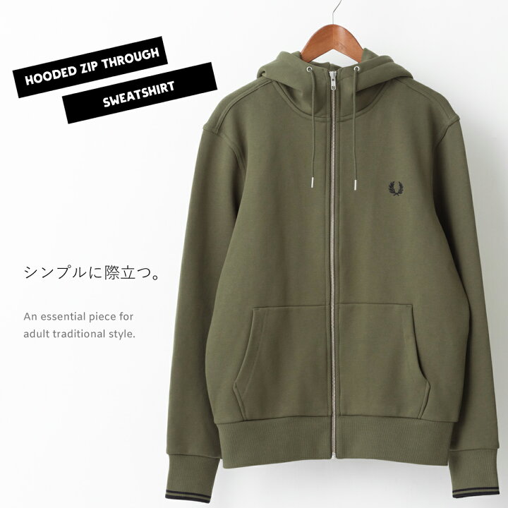 楽天市場】フレッドペリー メンズ 正規販売店 ハイネック ジップスルー 