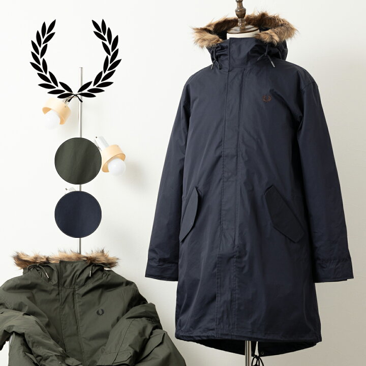 楽天市場】フレッドペリー モッズコート 新作 2024aw フィッシュテール 