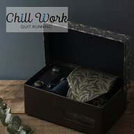 メンズ4点ギフトセット ウイリアムモリス柄 Willow Bough グリーン 洗えるイージーケア CHILLWORK ウォッ…
