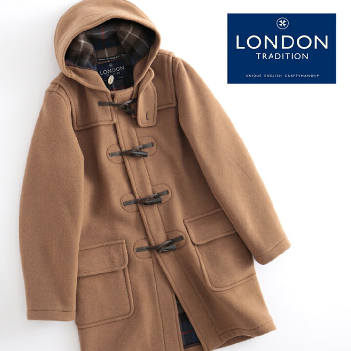 楽天市場】LONDON TRADITION メンズ スリムロングダッフルコート 