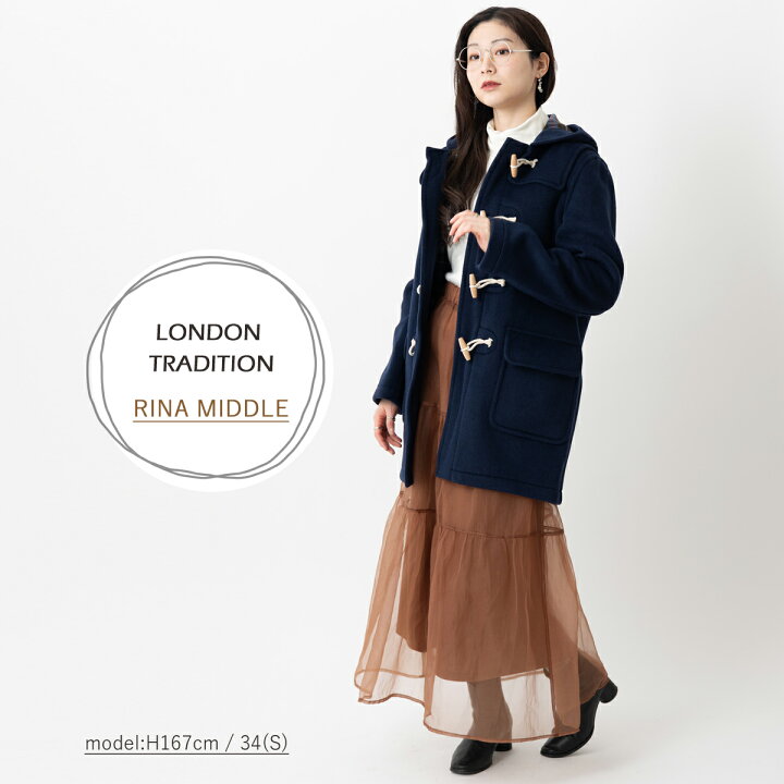 楽天市場】LONDON TRADITION レディース オーバーサイズ ダッフル 