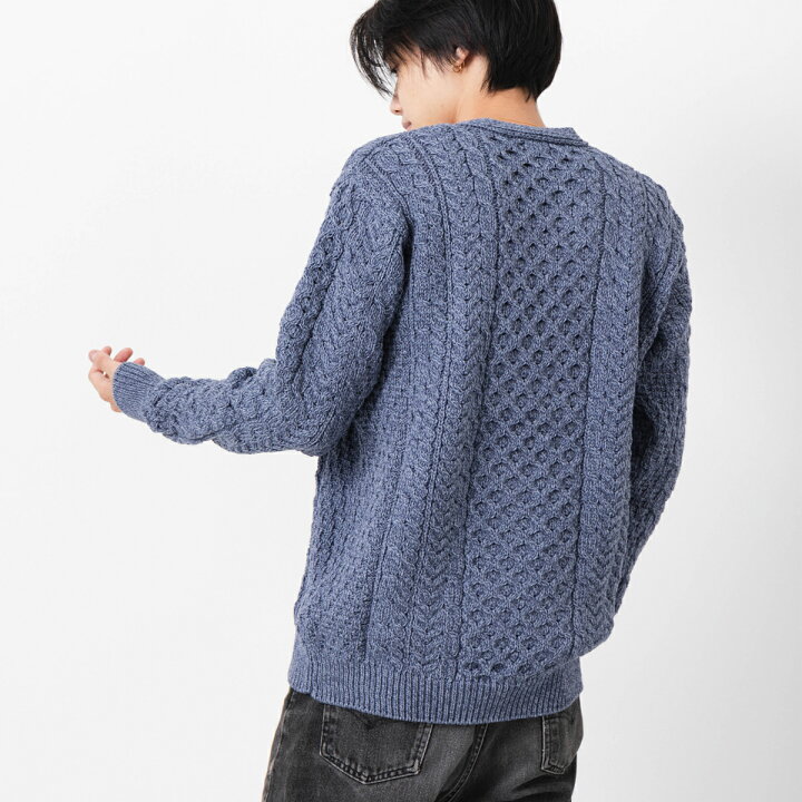 楽天市場】ARAN WOOLLEN MILLS ユニセックス メリノウール Vネック 