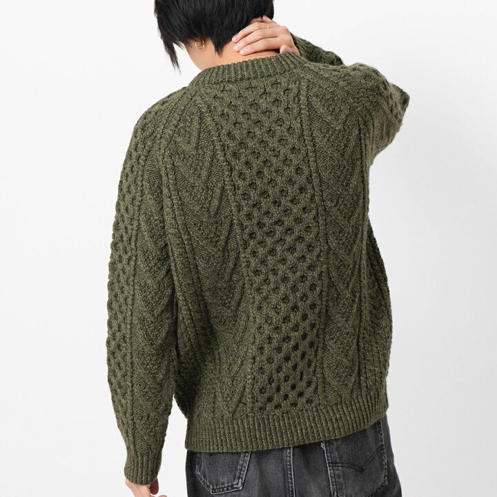楽天市場】ARAN WOOLLEN MILLS 手編み ハンドニット ユニセックス 