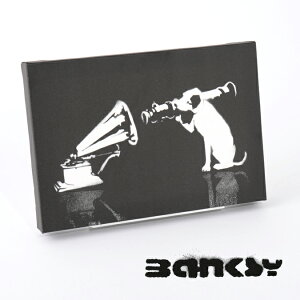 BANKSY CANVAS ART HMV hbO LoX A[gt@ubNpl X[ "HMV" 31.5cm × 21cm oNV[  hbO ~@ nipper jbp[ Mtg