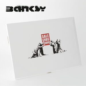 BANKSY CANVAS ART キャンバスアートファブリックパネル "Ends Today" 60cm × 40cm バンクシー エンド ギフト