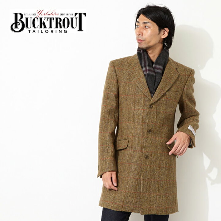 楽天市場】ハリスツイード バックトラウト Harris Tweed チェスター 