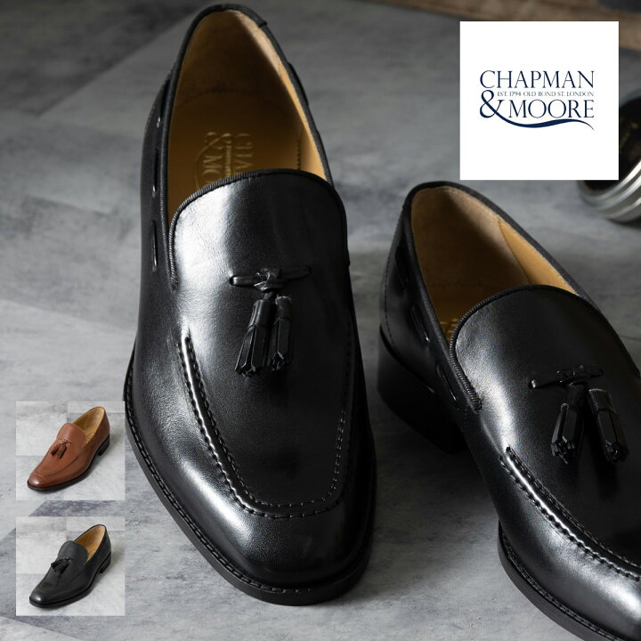 楽天市場】CHAPMAN&MOORE メンズ レザーシューズ チャップマン＆ムーア 