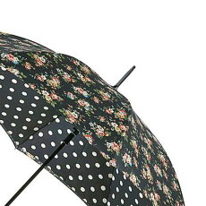 FULTON×CathKidstonフルトンキャスキッドソンブルームズベリーBloomsburyキングスウッドローズチャコール傘レディース長傘女性用正規かさプレゼントギフト