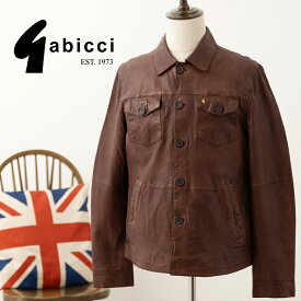 Gabicci 英国製 レザー 革ジャン ジャンパー ジャンバー ジャケット MADE IN UK 2025AW 新作 サムジャケット DESERT ラムレザー ブルゾン ジャケット リアルレザー 本革 シワ感 アウター ガビッチ モッズファッション トラッド ユニセックス