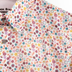 Gabicciガビッチ長袖シャツLibertyリバティリバティー18SS新作レトロペイズリーフローラルフラワー2色MaddoxStreetLondonLibertyメンズモッズファッションプレゼントギフト