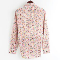 Gabicciガビッチ長袖シャツLibertyリバティリバティー18SS新作レトロペイズリーフローラルフラワー2色MaddoxStreetLondonLibertyメンズモッズファッションプレゼントギフト
