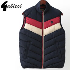 Gabicciメンズベストガビッチ19SS新作レトロネイビーモッズファッションプレゼントギフト