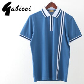 Gabicci メンズ ポロシャツ ポロ ティップライン ガビッチ 20s コロン レトロ モッズファッション ギフト トラッド