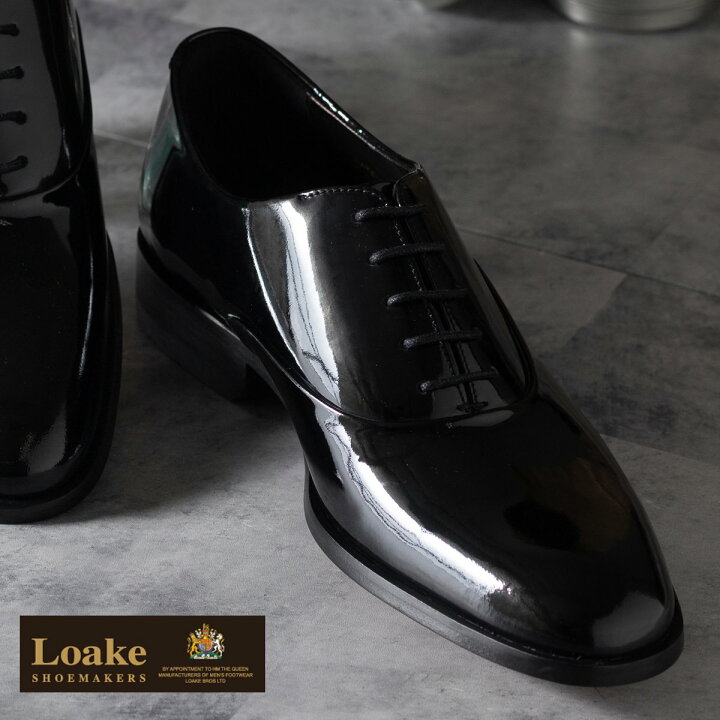 楽天市場】Loake England ローク 革靴 本革 メンズ パテントドレス 