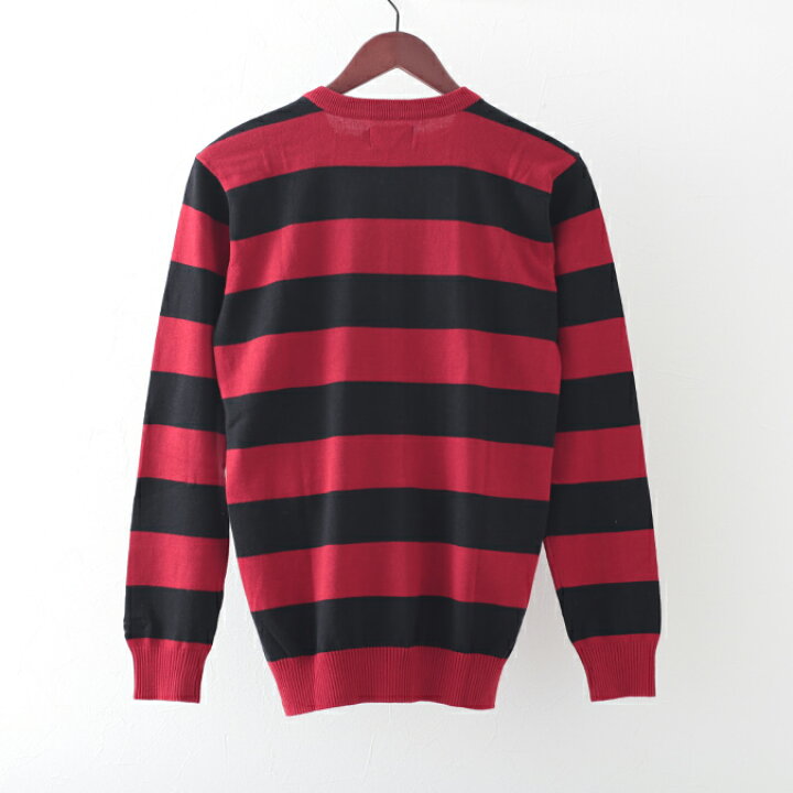 楽天市場 セール Sale Madcap England メンズ ニットセーター ジョーンズ ブロック ボーダー ストライプ 2色 ブラックラッカー マスタード マッドキャップ イングランド ギフト トラッド Clozest モッズメンズレディース