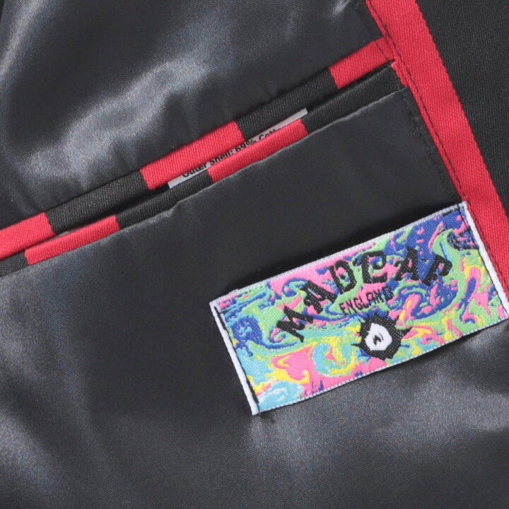 楽天市場 Madcap England ブレザージャケット ストライプ テーラード ボーティング マッドキャップ ブラックレッド メンズ ギフト トラッド Clozest モッズメンズレディース