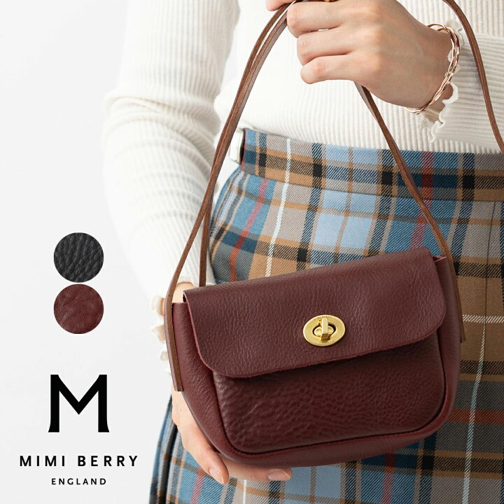 楽天市場】MIMI BERRY ミミベリー 【正規品】 本革レザー ショルダー 