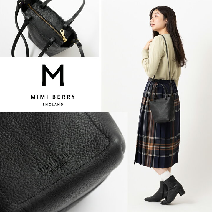 楽天市場】MIMI BERRY ミミベリー 【正規品】 本革レザー トートバッグ  