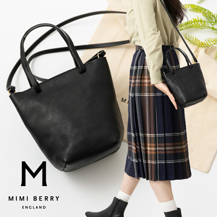 楽天市場】MIMI BERRY ミミベリー 【正規品】 本革レザー トートバッグ  
