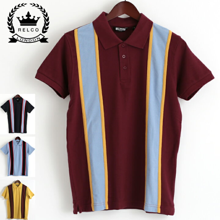 楽天市場 Relco メンズ ポロシャツ ポロ レルコ レトロストライプ 4色 バーガンディー マスタード ネイビー スカイブルー モッズファッション ギフト トラッド Clozest モッズメンズレディース 楽天市場 Relco メンズ ポロシャツ ポロ レルコ レトロストライプ 4色 バーガンディー マスタード ネイビー スカイブルー モッズファッション ギフト トラッド Clozest モッズメンズレディース