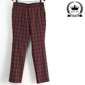 楽天市場 タータンチェック 赤 ズボン パンツ メンズファッション の通販